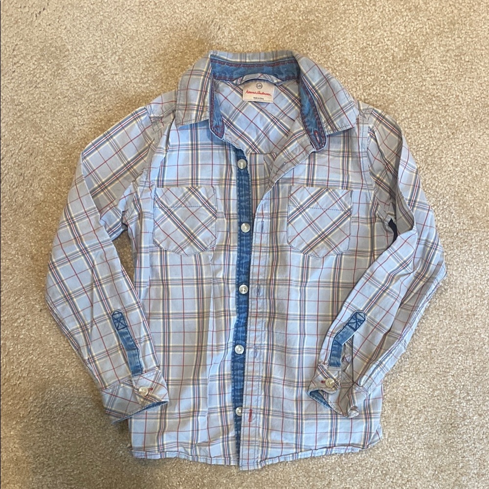 Plaid Hannah Andersson Buttondown Shirt
